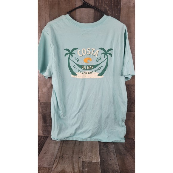 Costa Del mar1983 See What's Out there Adult Tee Size Large - Picture 1 of 5